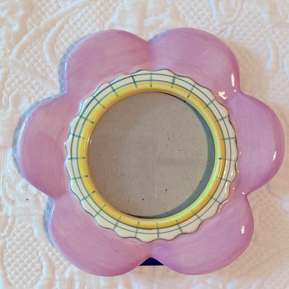 Ceramic Flower Frame